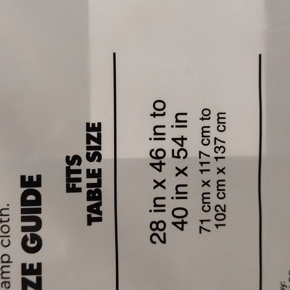 BLACK AND WHITE CHECKERED RECTANGULAR tablecloth - Picture 8 of 8